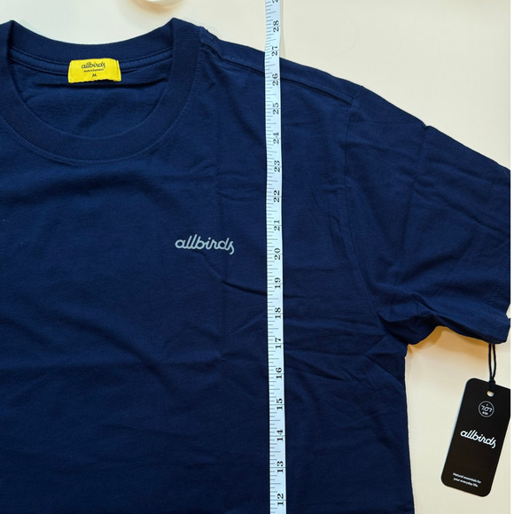 Allbirds “All Good Cotton” Logo Tee – Navy Blue – Size M – NWT - Picture 5 of 5